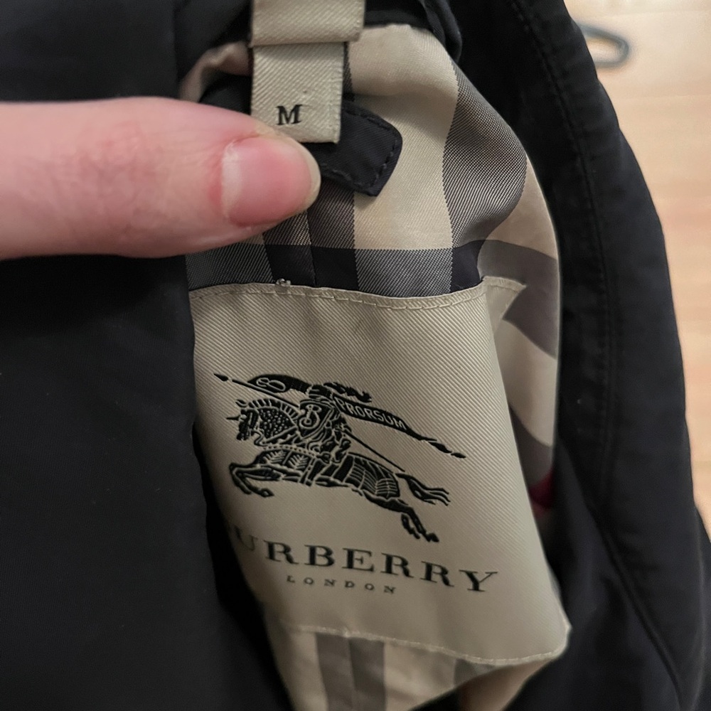 Authentic Burberry men’s jacket size medium